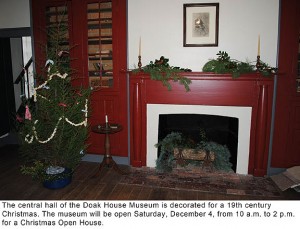 Doak House Christmas Open House